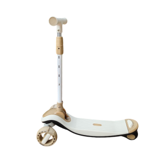 Trotineta premium Scooter SCKU pentru copii 3-10 ani, CREM